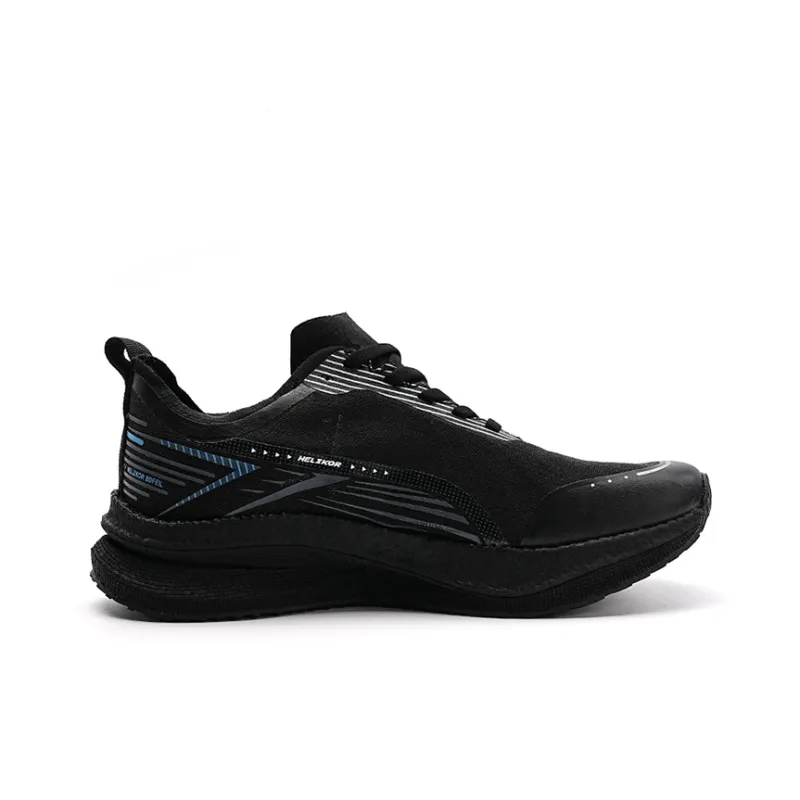 HELZKOR Running Shoes Unisex Black-1