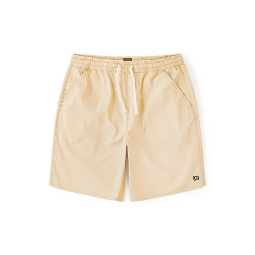 Lee Casual Shorts Men Khaki