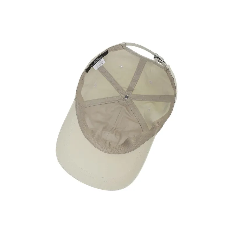 KOLON SPORT Nylon Baseball Caps Unisex Beige Yellow-3