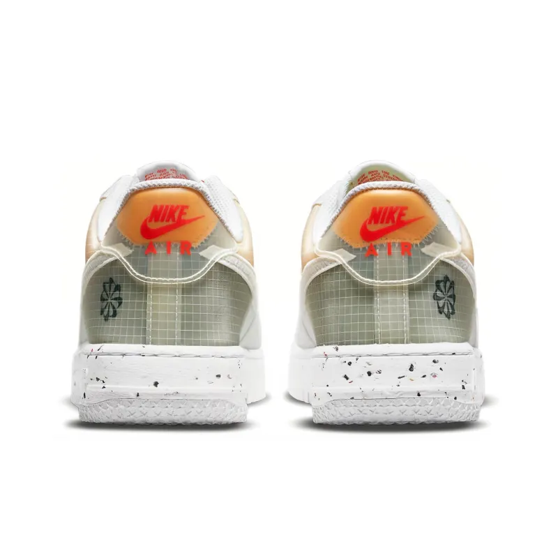 Nike Air Force 1 Low Crater White Orange-4