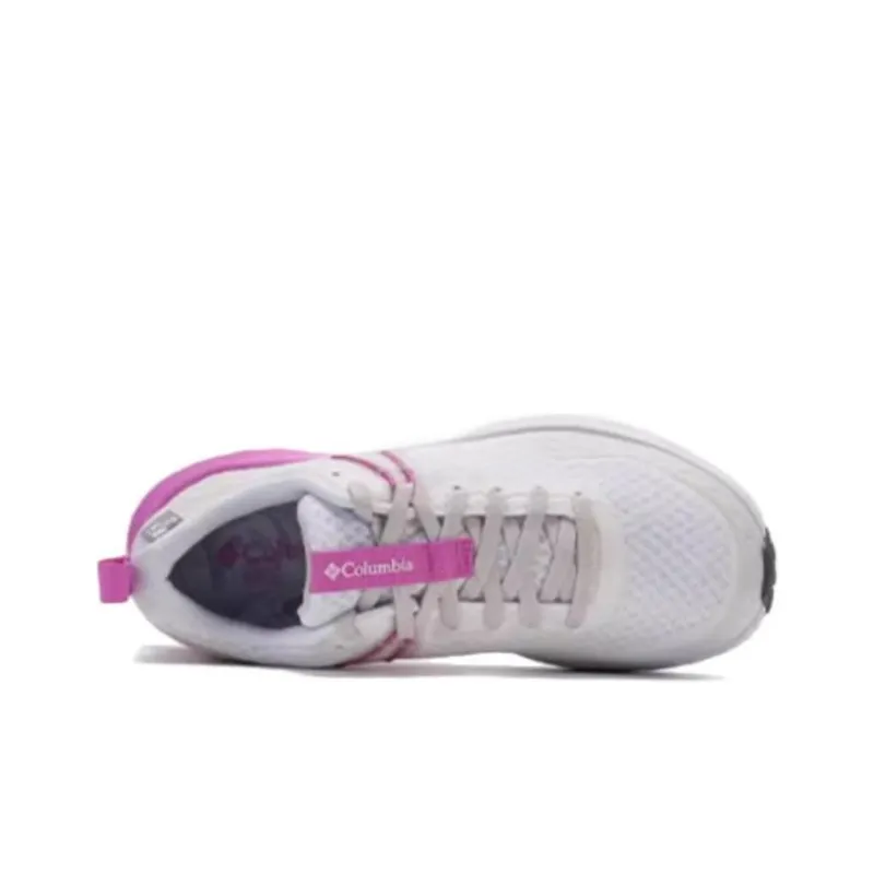 Columbia Cushioning Wear Resistant Low Top Hiking Shoes Women's White-4
