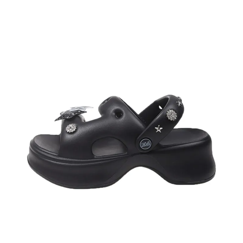 XMISTUO Summer New Arrival Fashion DIY Urban-Chic Style Trendy Clogs Beach Sandals Women's-0