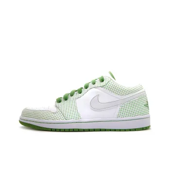 JORDAN 1 Phat Low Polka Dot White Chlorophyll