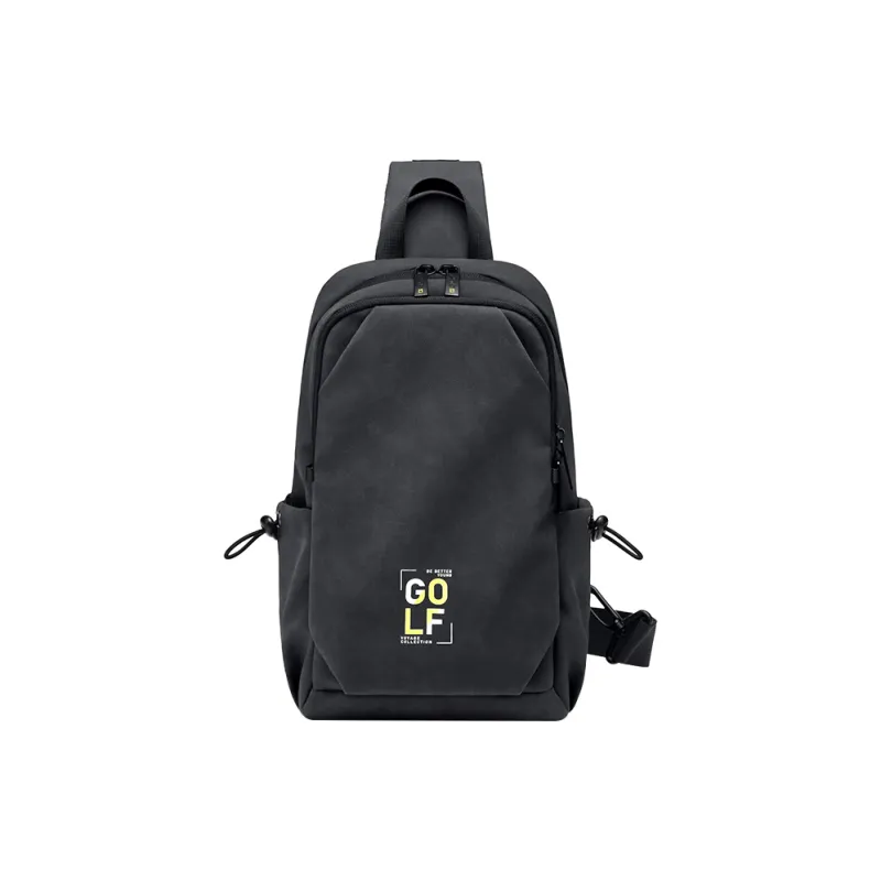 GOLF Fabric Sling Bag Regular Men's Black/Gray-2