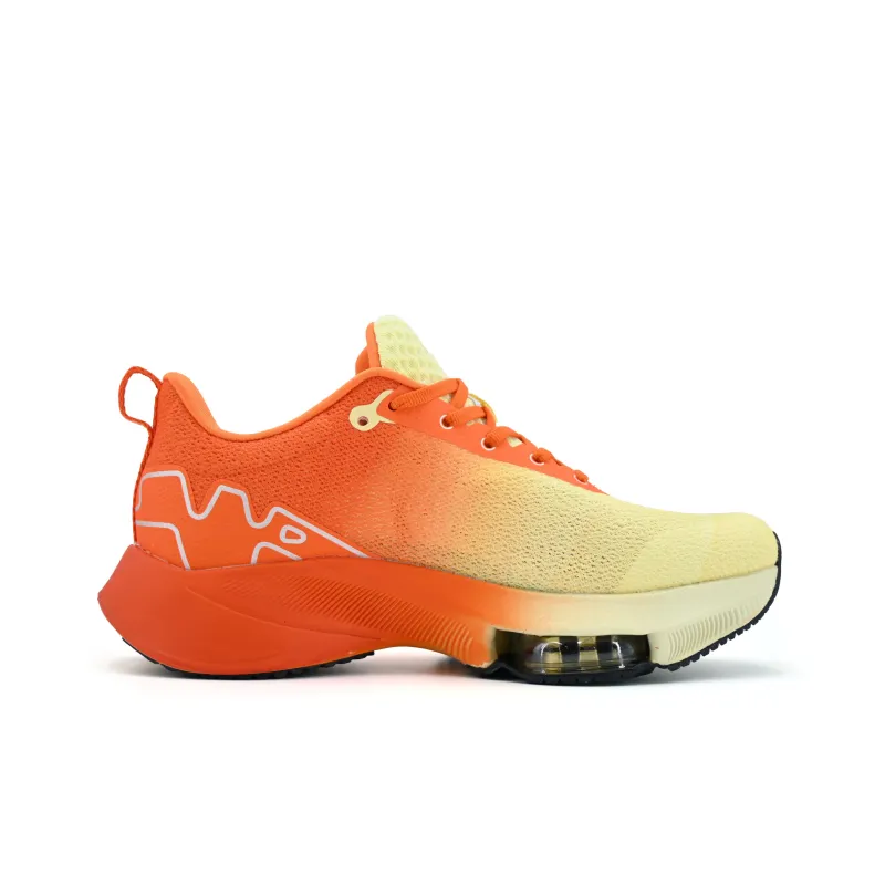 Miob&cyio Marvelous Air Cushion Collection Cushioning Breathable Low-Top Training Shoes Unisex Orange-2