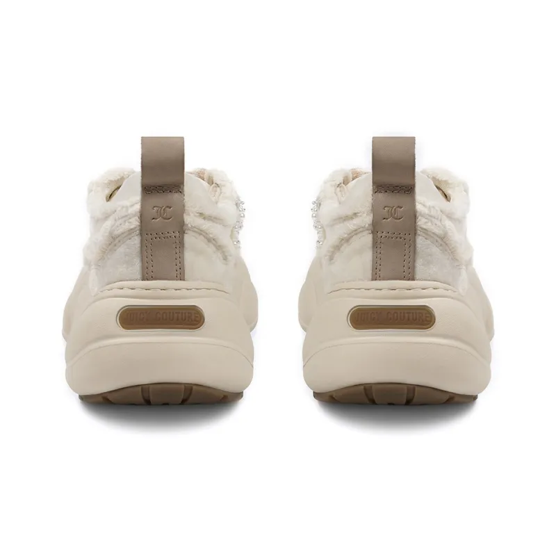 JUZI Low-Top Canvas Shoes Women's Gardenia White Color-5