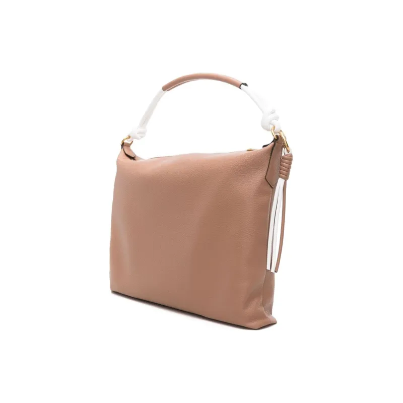 LIU·JO Polyurethane Resin With Polyester Handbag Women's Brown-1