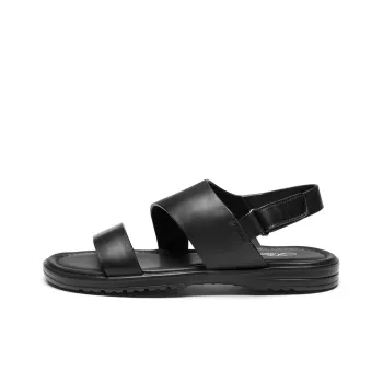 J.BENATO Beach Sandals Men Black/Brown