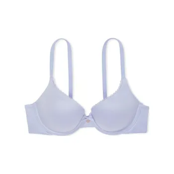 Victoria's Secret BODY By VICTORIA 7449 Comfort Fit Perfect Shape Push-Up Smooth Bra Women's Light Blue