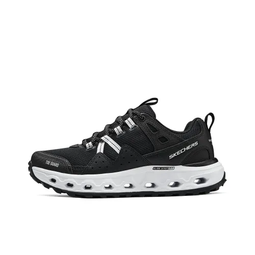 Skechers Cushioning Anti Slip And Wear Resistant Low Top Casual Running Shoes Women's Black