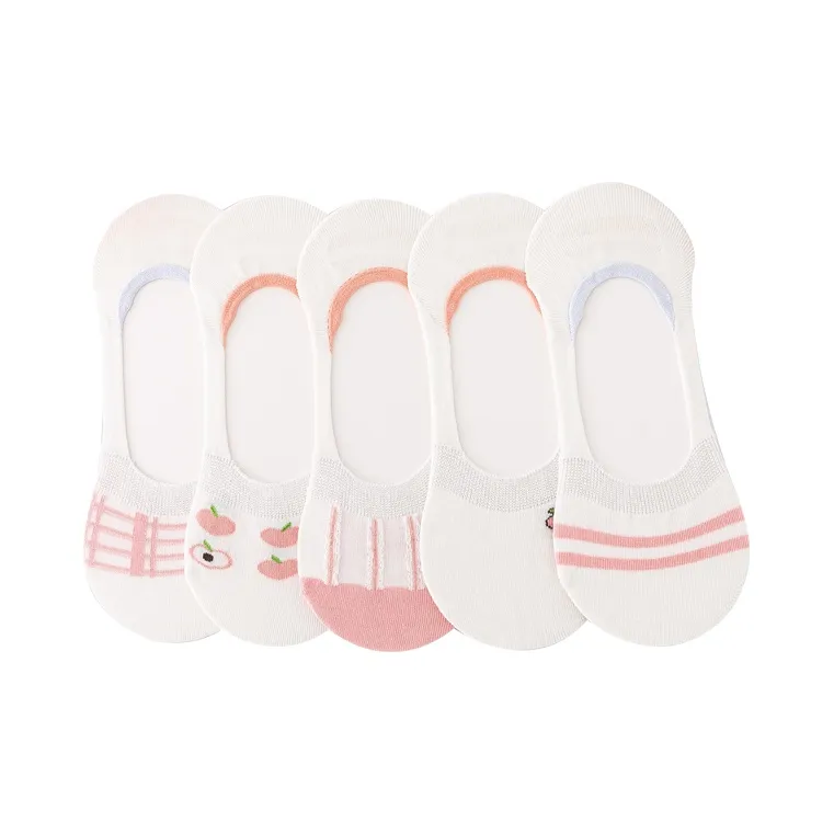 MIZU Summer No Show Socks Women's 5 Pack-0