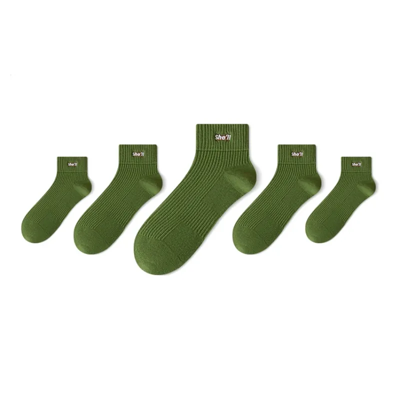 Taste The Color Mid Calf Socks Men's 5 Pack-14