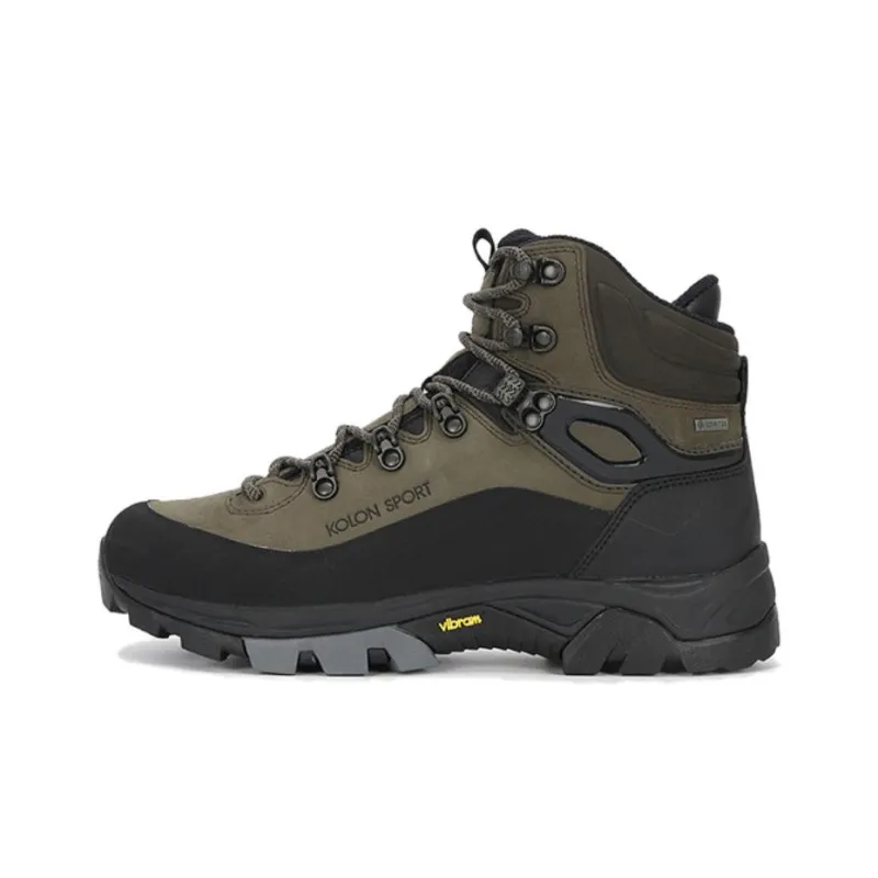 KOLON SPORT 24Nature Water Resistant Low Top Trekking Shoes Unisex Brown Gray-0
