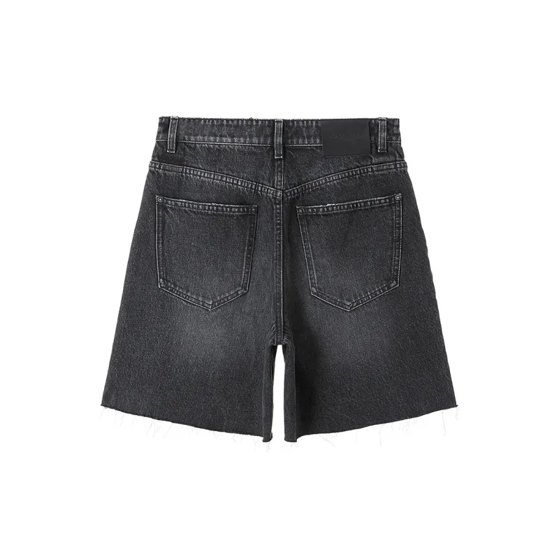 Miss Sixty Denim Shorts Women's Black Gray-1
