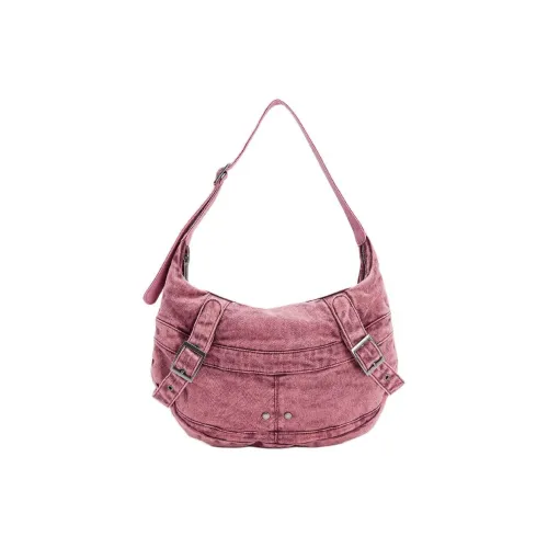 URBAN REVIVO Shoulder Bags Rose Red Color