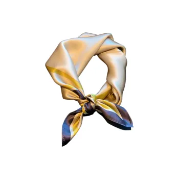 Youyoulan Silk Scarf Small Scarf Hair Band Ribbon Women's