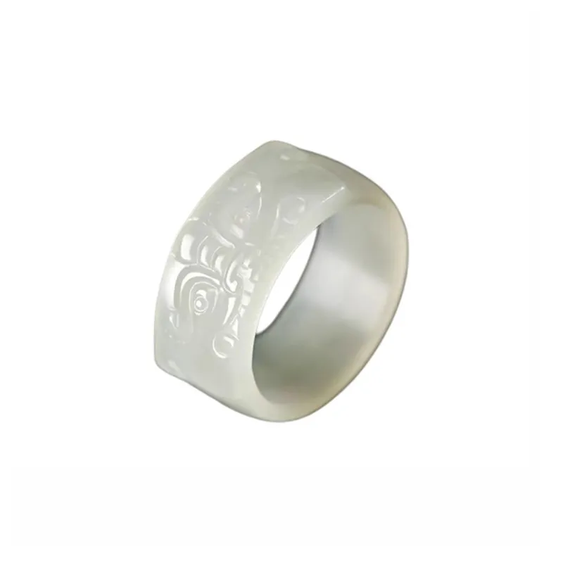 Cuizu Hetian Jade Rings Men-4