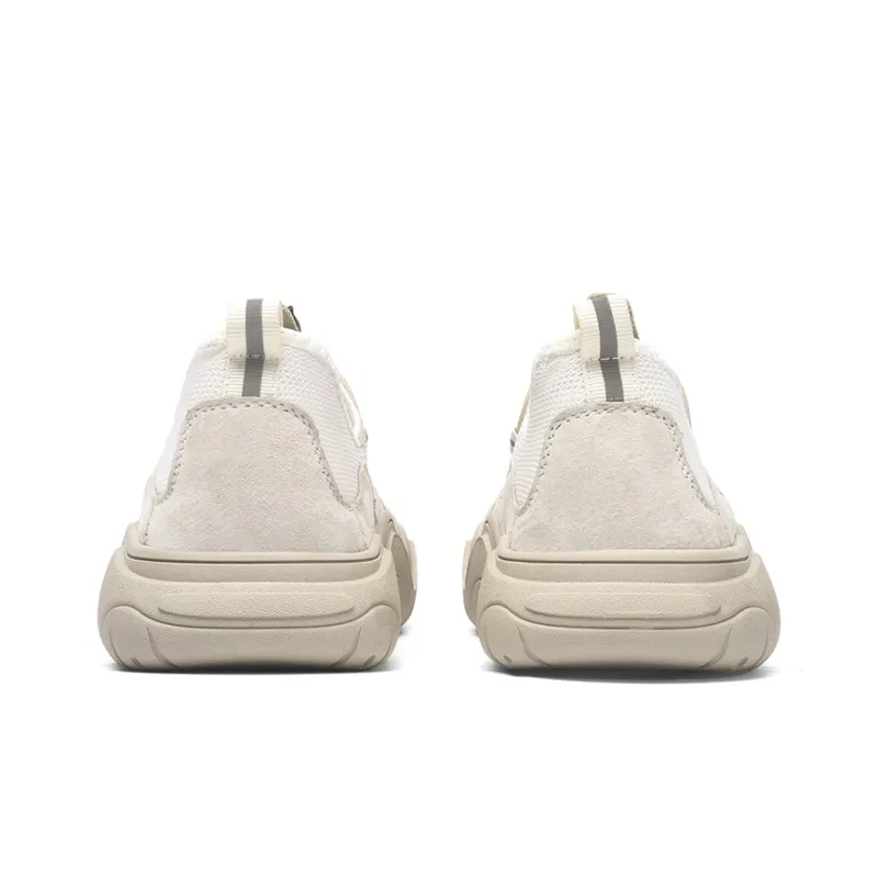 Jeep Cushioning Anti Slip Wear Resistant Breathable Lightweight Rebound Low Top Casual Shoes Unisex Sand-4