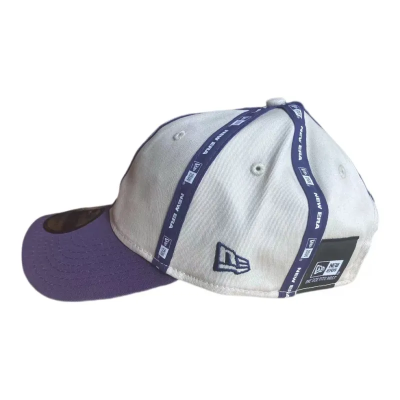 New Era Cotton, Polyester Baseball Caps Unisex Purple-1