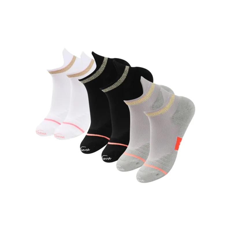 SPORT'S HOUSE Basketball Socks Women's 3 Pack-11