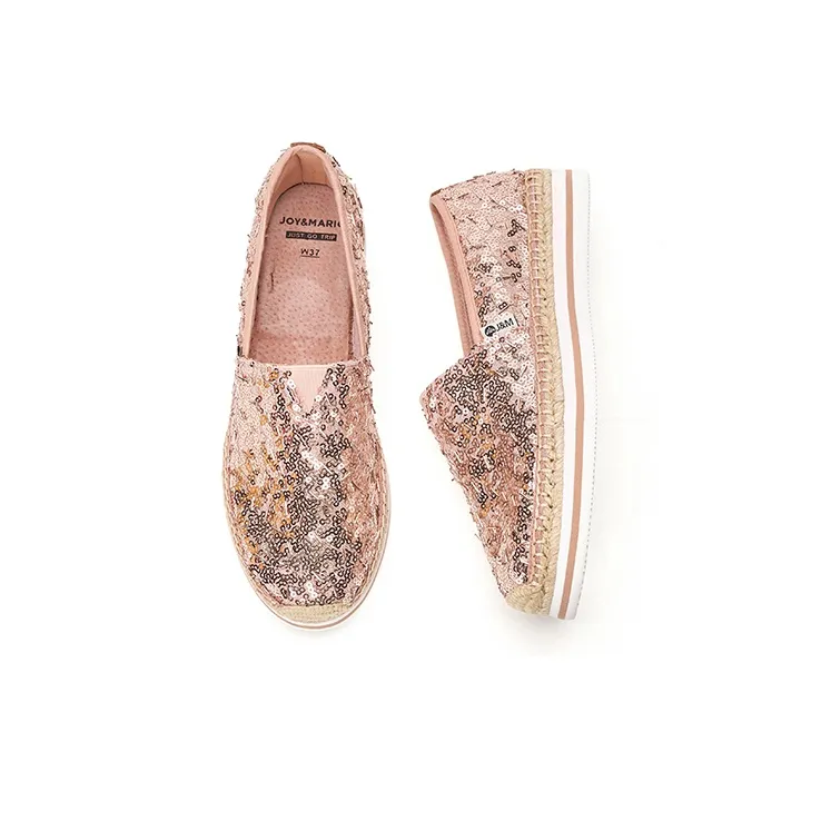 Joy&Mario Espadrilles Women's Gold/Champagne/Red-10