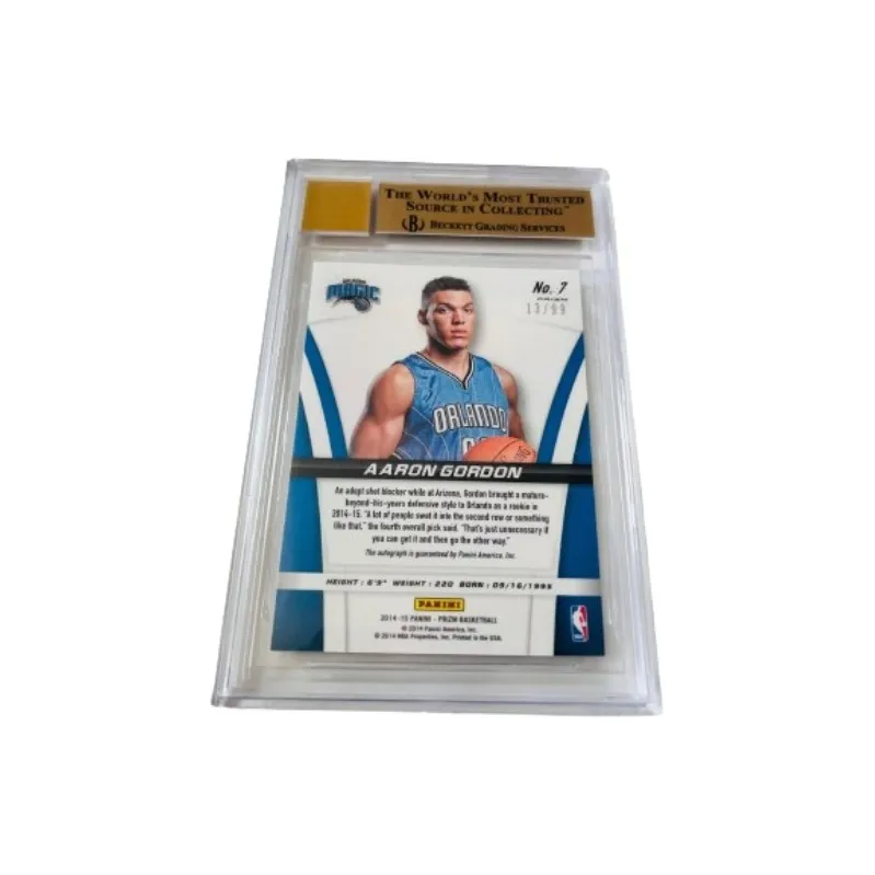 PANINI Aaron Gordon Player Card Product Access Graded Cards Single Disc-5