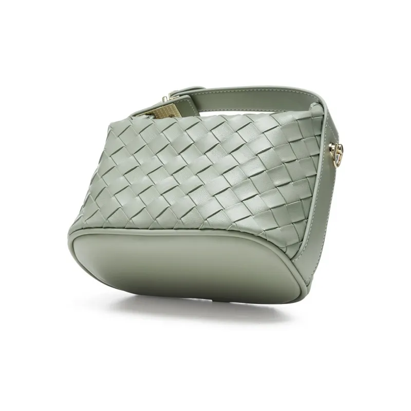 JOSINY PU Mini One Shoulder Handbag Women's Black/Camel/Ecru/Light Green-21