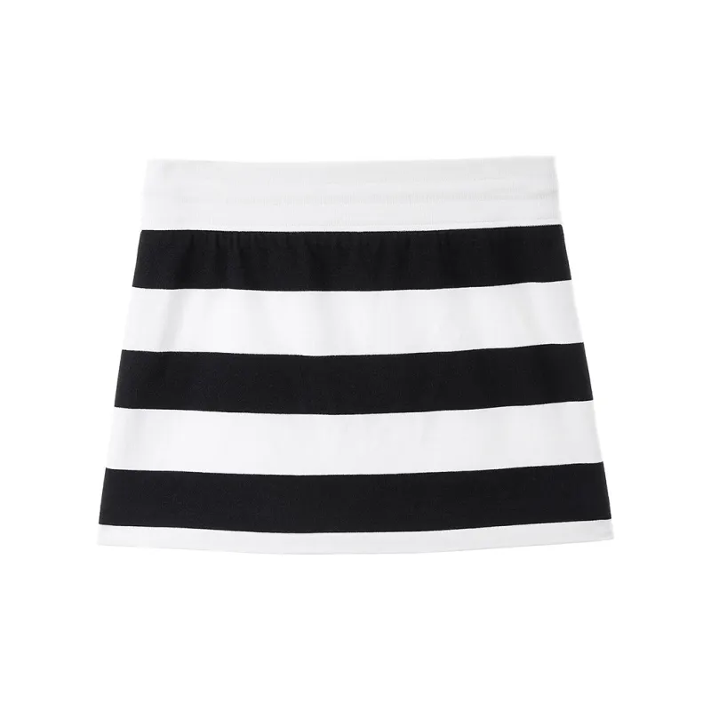 Miss Sixty Casual Short Skirts Women's White/Black-1