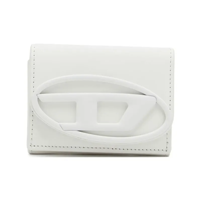 DIESEL Cow Leather Wallet Women's White-0