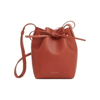 MANSUR GAVRIEL Plant Tanned Leather Bucket Bags Shoulder Bag Crossbody Bag Extra Mini Women's White/Blue And Pink