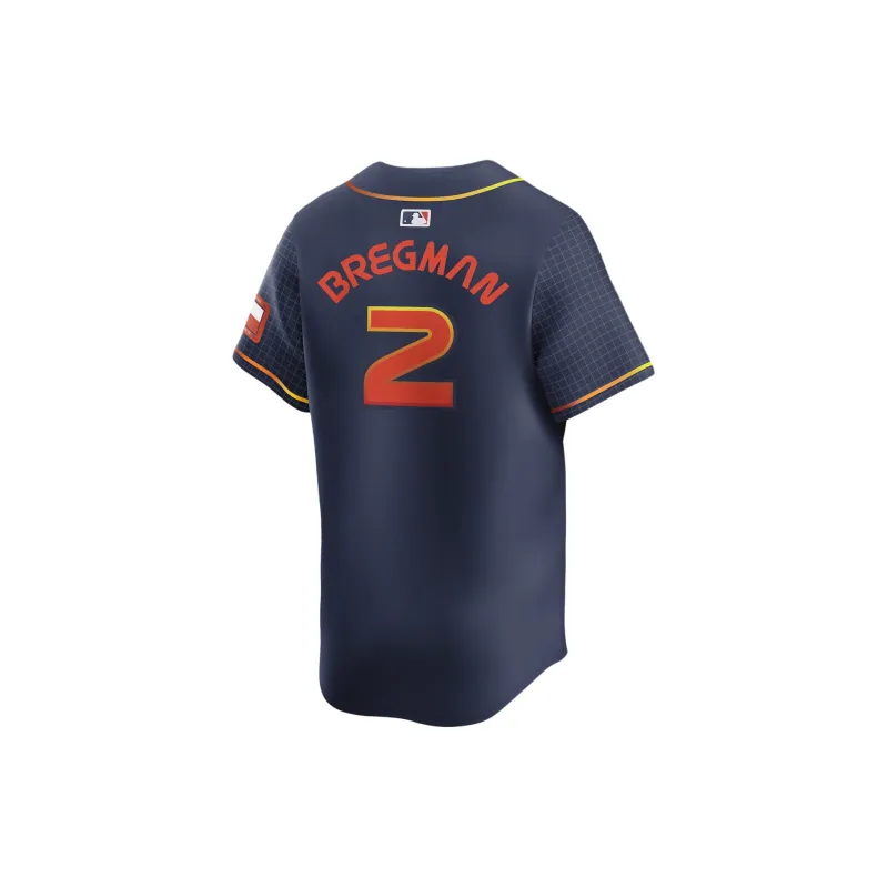 Nike Alex Bregman Houston Astros City Connect Men's Nike Dri FIT Adv Mlb Limited Jersey-1