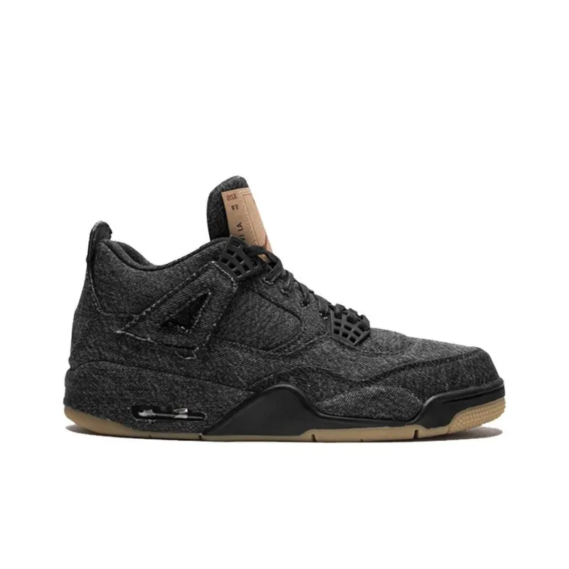 Jordan 4 Retro Levi's Black Levi's Tag-1