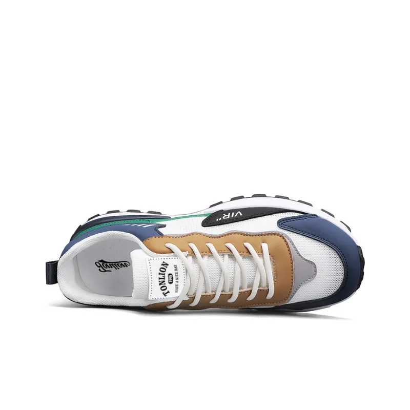 Tonlion Cushioned Wear-Resistant Breathable Low-Top Running Shoes Men's-8