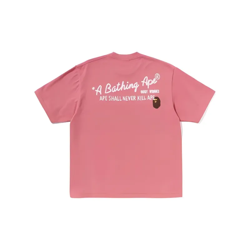 Bape Hand Draw Bape Relaxed Fit Tee-5