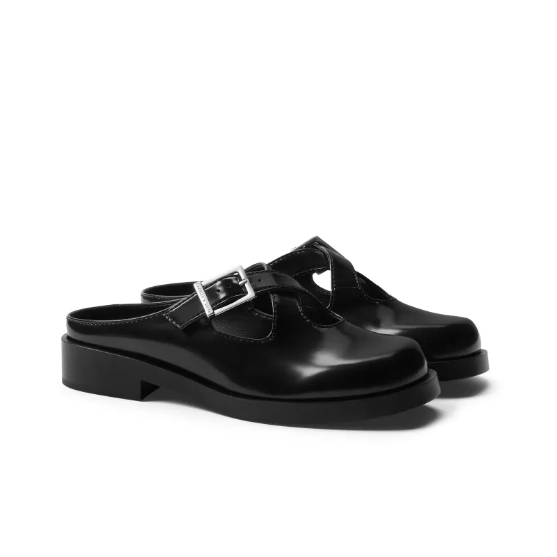 CHARLES&KEITH Composite Sole Closed Toe Slippers 3cm Women's-1