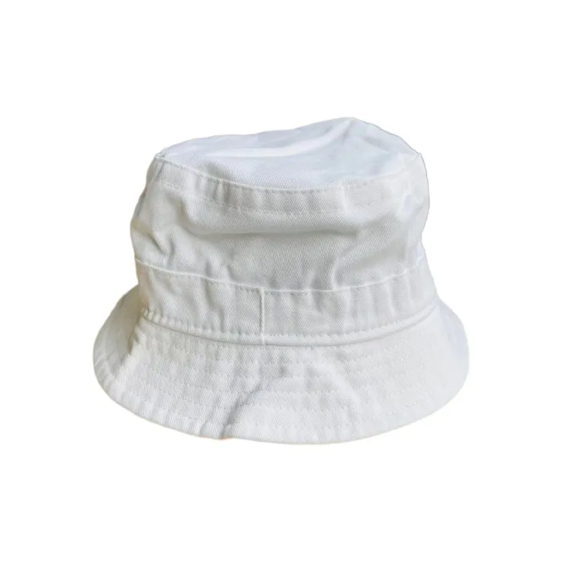 New Era Cotton Bucket Hats Unisex White-2