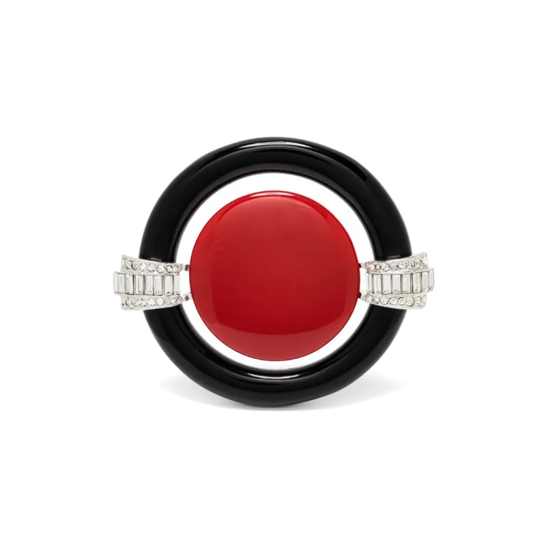 KENNETH JAY LANE Brooches Women's Deep Red-1