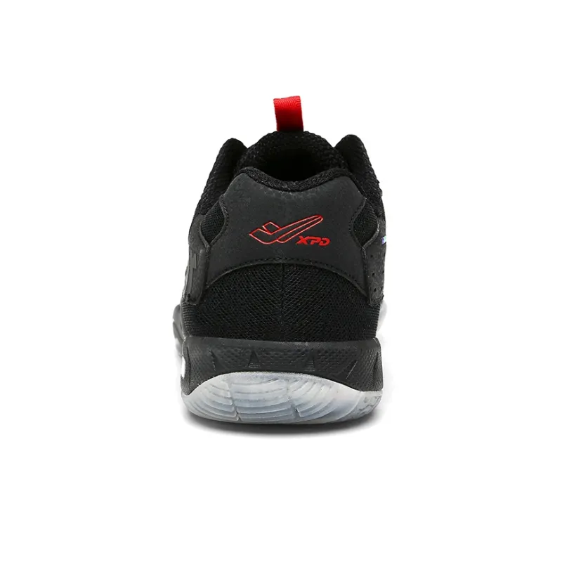 XPD Badminton Shoes Unisex Low Top Black-2