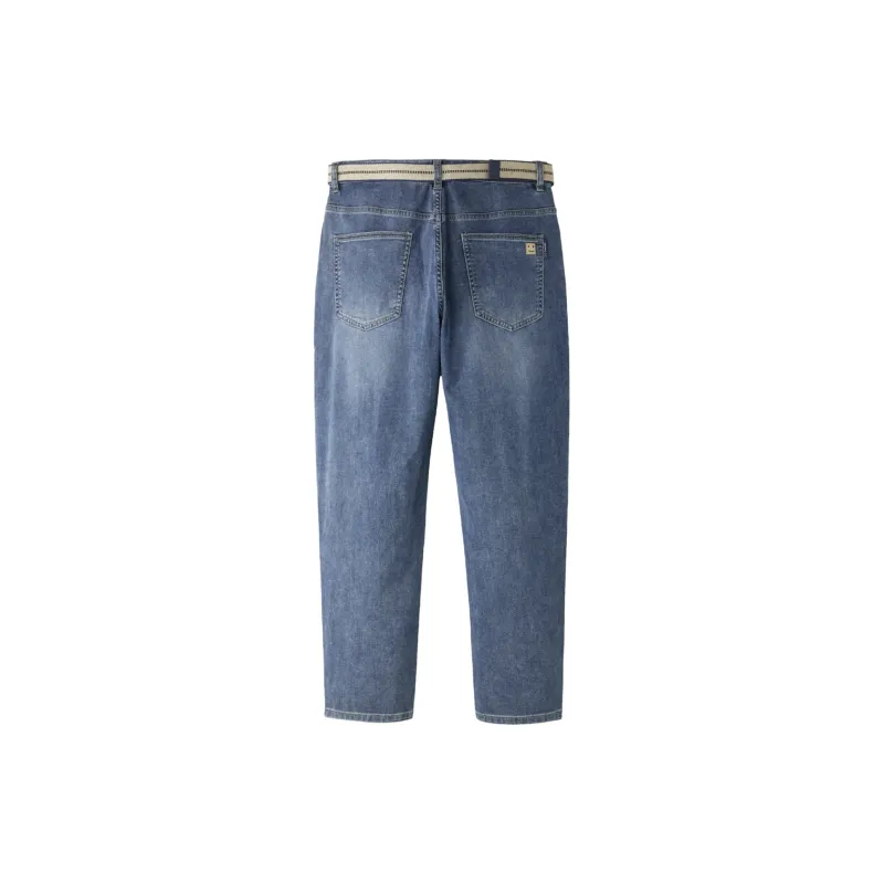 HLA Jeans Men Blue Gray Denim Gradient Light C0-1