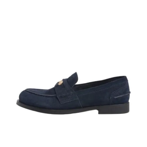 MIU MIU Loafers Women's Marine Blue