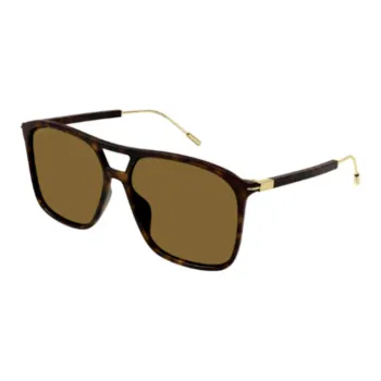 GUCCI - Aviator Sunglasses Men's Tortoiseshell