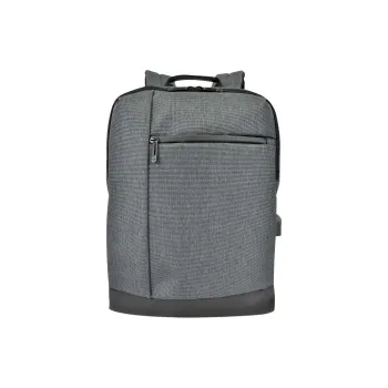 Traveler’s Choice Polycarbonate Backpack Unisex Gray