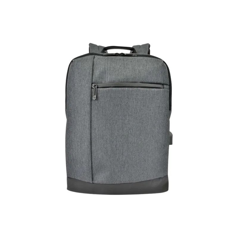 Traveler’s Choice Polycarbonate Backpack Unisex Gray-0