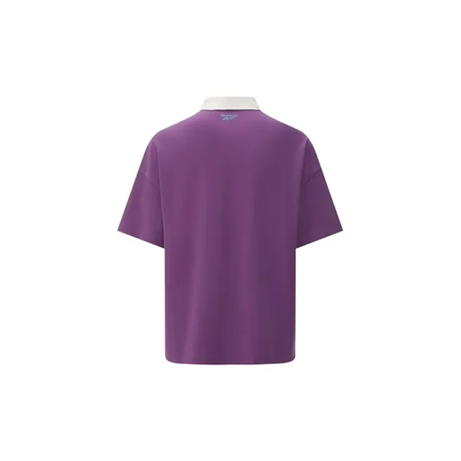 Reebok Polo Shirt Unisex Purple-1