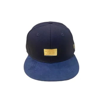 New Era Polyester, Cotton, Wool, Elastane Baseball Caps Unisex Blue