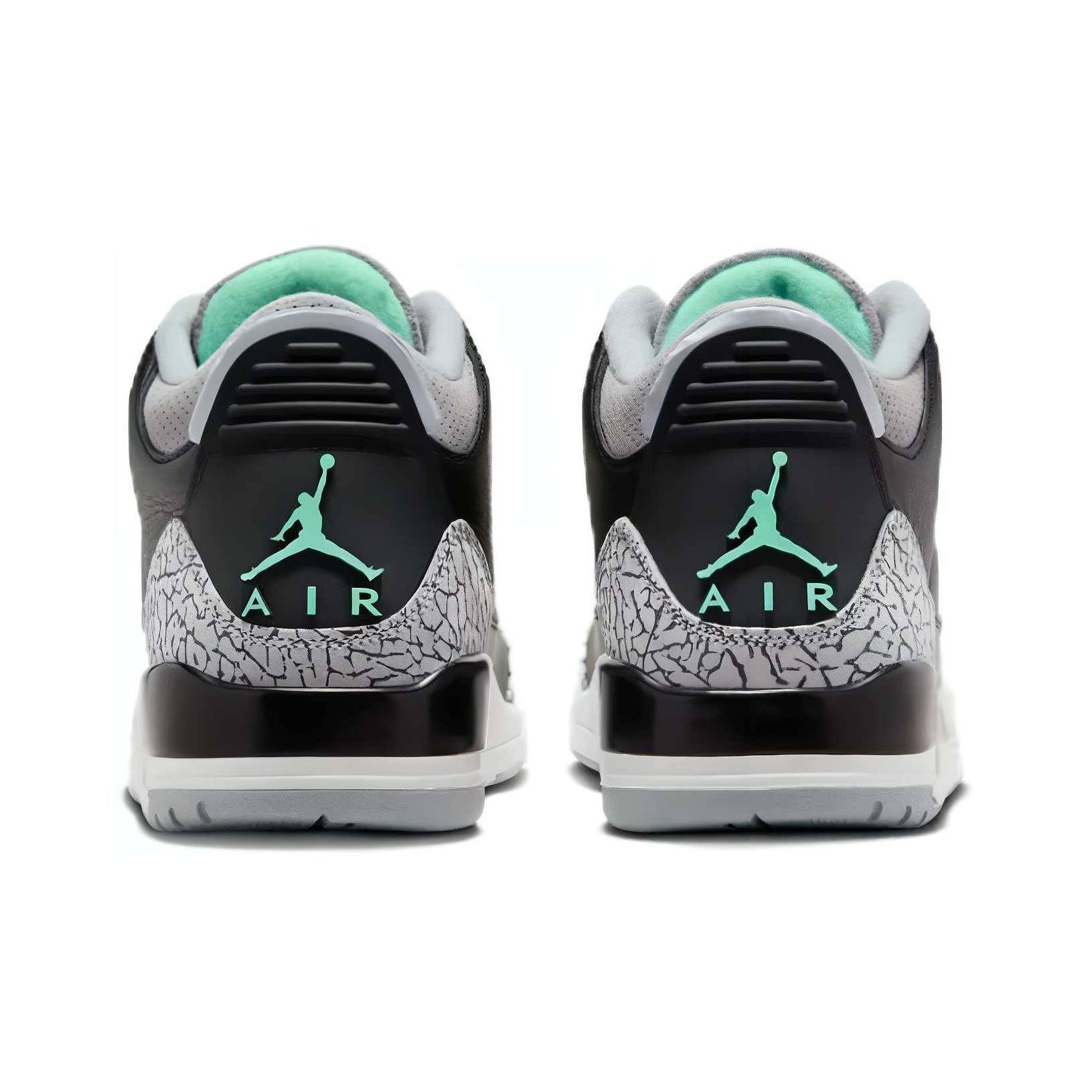 Jordan 3 green grey deals