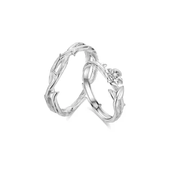 JUICY GRAPE S999 Silver Rings Unisex