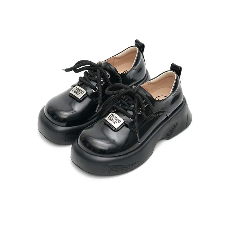 MASOOMAKE Loafers Women's Crystal Black, Lava Brown-1