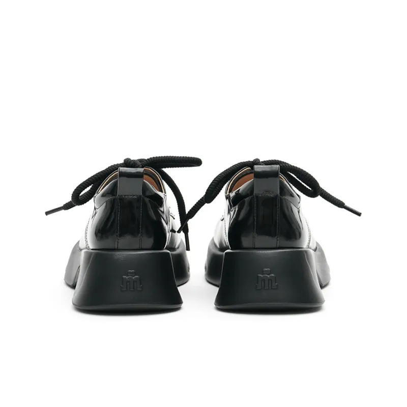 MASOOMAKE Loafers Women's Crystal Black, Lava Brown-2