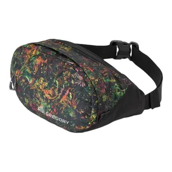 GREGORY Fabric Crossbody Sling Bag Unisex Tropical Rainforest